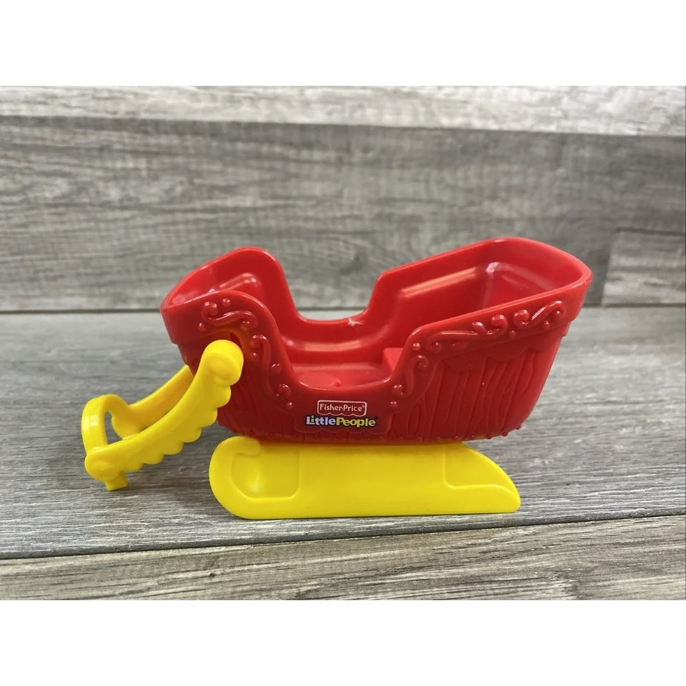Fisher Price Little People‎ Christmas Santa Sleigh 2010